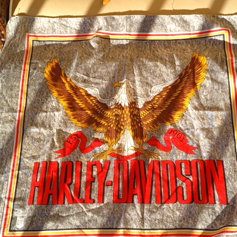 Vintage Harley Davidson Scarf